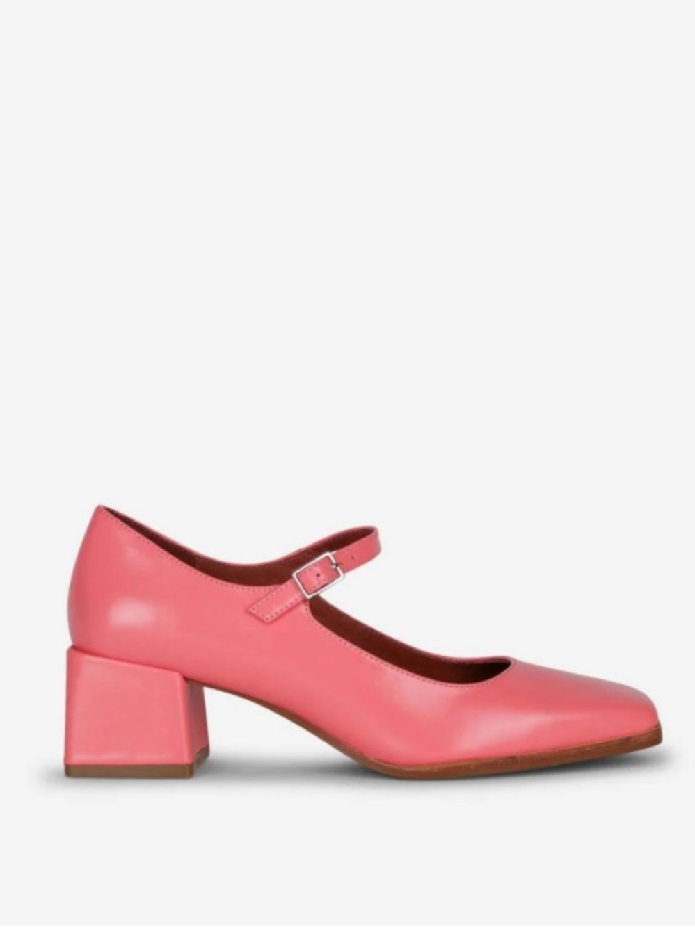 Intentionally Blank Christopher Salmon Pink Candy Mary Jane Block Heel Pumps 9